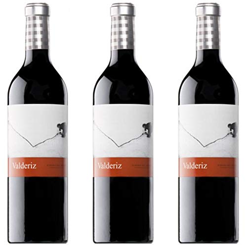 Valderiz Vino Tinto - 3 botellas x 750ml - total: 2250 ml
