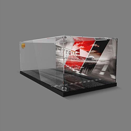Acrylvitrine staubdichte Displaybox für LEGO Technic - ohne Lego Kit (Inkjetmuster) – Bild 6