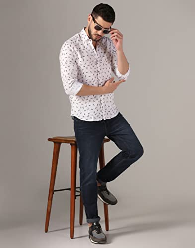 Image of Lymio Solid Regular Fit Men Casual Shirt
