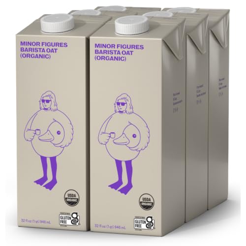Minor Figures - Oat Milk | Barista Oat (Organic) | 32oz (6 Pack)