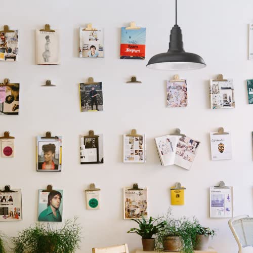 Steel Lighting Co. Malibu Pendant Light | Ceiling Mounted | 14 Inch Dome | 12 Inch Stem | Heavy Duty Steel Farmhouse Style Made In America | Black Exterior/White Interior #TOP4