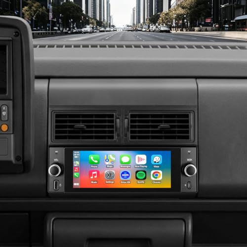 Radio para auto con pantalla táctil y Bluetooth miniatura 7