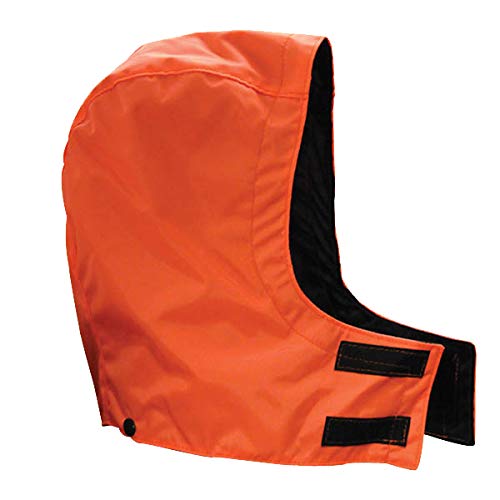 DAN'S Hunting Gear, LLC Detachable, Waterproof Orange Nylon Hunting Hood (One Size Fits All)