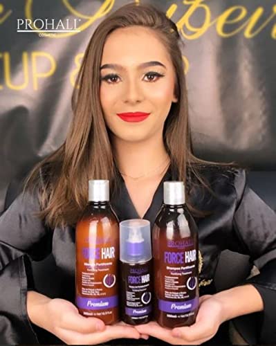 Prohall Cosmetic Force Hair Mask for Dry Damaged hair & Growth - Hair masks to Prevent Breakage & Thinning Hair, Hair Growth Products for Women and men, Natural Hair Mask (16.9 fl.oz) - Image 6