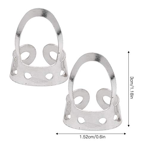 8 médiators de pouce pour guitare, médiators en acier inoxydable pour guitare, basse, banjo(Argent) - Les Beatles, Paul McCartney, John Lennon, RIngo Starr, George Harrison 8 médiators de pouce pour guitare, médiators en acier inoxydable pour guitare, basse, banjo(Argent) – Image 3