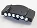 2 Pack 6 LED CAP LIGHT Under the Brim Cap Hat Light w/ 4 Functions & 2 Battery sets