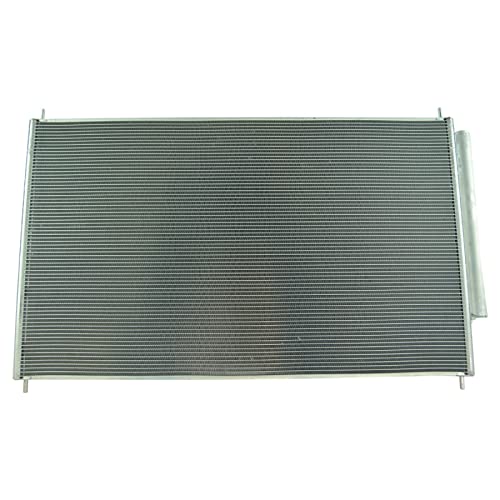 Image of TRQ Front A /C Condenser and Receiver Drier Assembly Compatible with 2011-2017 Honda Odyssey