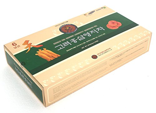 Red Ginseng + Reishi Mushroom Powdered Tea_3G X 100Bags(300G Or 10.3Oz) #TOP5