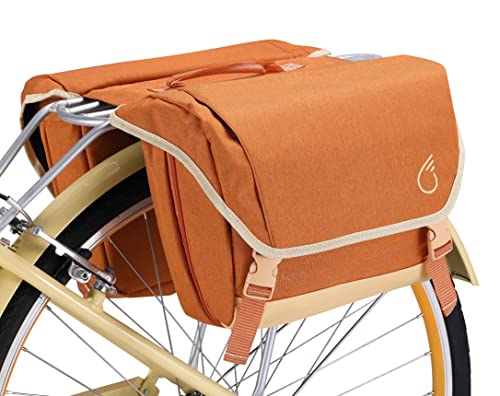sixthreezero Bike Bag Rear Rack, Waterproof Bicycle Pannier, Double Sided, Carry Handle - Image 6