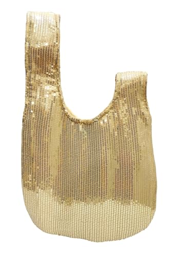 Image of Signature Potli Bag for Women - Sequin Knot Detail | Wedding & Cocktail Festive Statement Ethnic Handbag