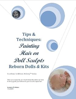 Painting Hair on Reborn Vinyl Doll Sculpts (Excellence in Reborn Artistry)