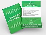 Exclusa Folletos de primera calidad: impresión de alta calidad en papel A6, A5 y A4: material promocional con el diseño que desee. Elige colores, textos y logotipos para publicidad personalizada