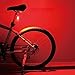 TKOWTB 1200MAh LED Taillight Bicycle Rechargeable Rear Light Bicycle Safety Warning Light Bike Rear Tail Light Cycling Parts