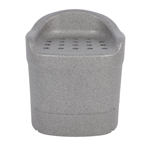 Aramox Taburete de Ducha Antideslizante, Silla de Ducha con Soporte de Carga Fuerte para Baño, Ajustable para Personas Mayores