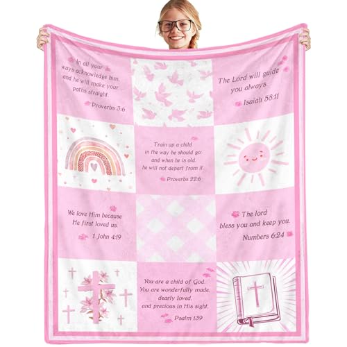 AOOCHUSS Baptism Gifts for Girls - Christian Gifts for Kids 40