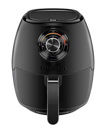 Chefman TurboFry 3.5 Liter/3.6 Quart Air Fryer Oven w/Dishwasher Safe Basket and Dual