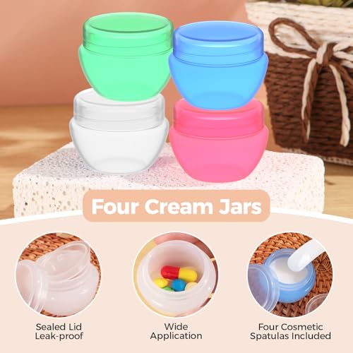 19 Packs Travel Bottles for Toiletries, Silicone Travel Size Toiletries, TSA Approved Travel Essentials, Leak Proof Travel Size Containers for Shampoo Conditioner Lotion4