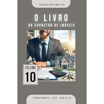 Capa do livro O livro do corretor de imóveis: “Processos e desafios da área imobiliária”