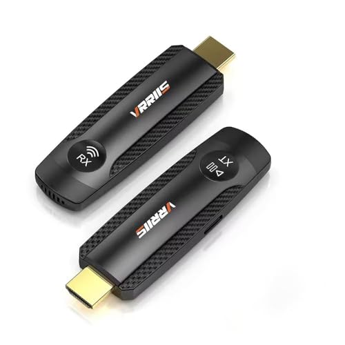Image of ETZIN Wireless HDMI Transmitter and Receiver, Plug and Play, 100M /350FT Long Range 2.4G /5G 1080P HD Output Wireless HDMI Extender Kit for Streaming Video /Audio from Laptop,PC to HDTV / 100M EPL-WL094