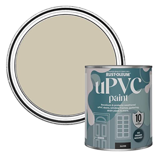 Rust-Oleum Green uPVC Door and Window Paint In Gloss Finish - Silver Sage 750ml