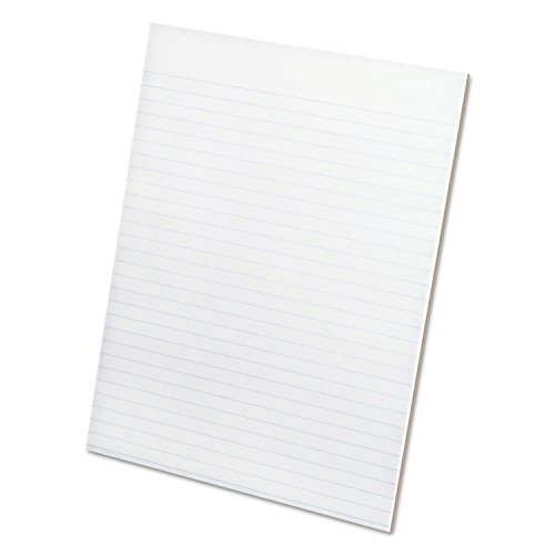 Ampad Colle Top papier blanc 8 1/2 x 11 à feuilles détachables nettes pour le bureau