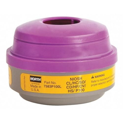 North 7583P100L Cartridge and Filter Combination (2/Pk),Yellow/Magenta
