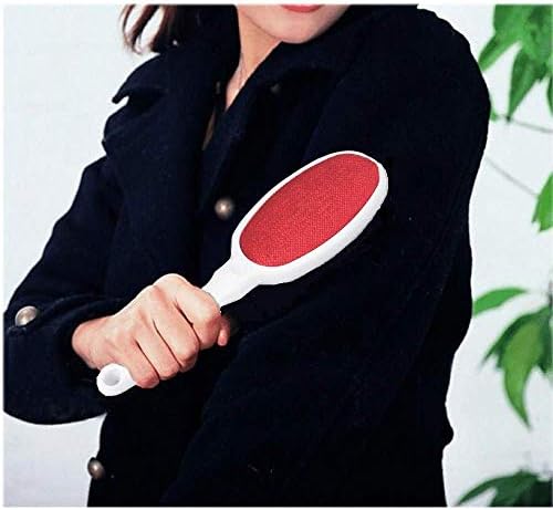 3 Pcs Reusable Fur & Lint Remover Double Sided Hair Removal Brush for Furniture, Couch, Carpet, Bed, Car Seat, Clothing