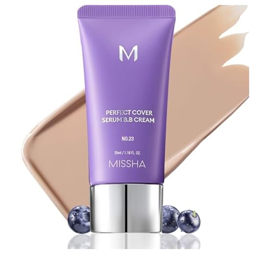 MISSHA M PERFECT COVER SERUM BB CREAM No.23 Natural Beige, Cuidado de la piel, Hidratante, Complejo de superalimentos, cobertura modular, piel de cristal, Reg