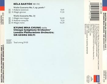 Bela Bartok, Sir Georg Solti, Chicago Symphony Orchestra, London