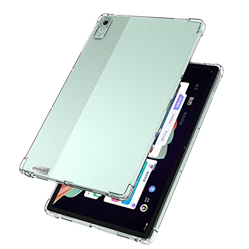 GMUJIAO Case Compatible with Lenovo Tab P11 Gen 2 11.5 inch,Silicone Soft Skin TPU Shockproof Lightweight Protective Cover-Transparent - Image 4