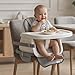Minnebaby Extra Large Booster Chair Protector Cover, Dining Chair Seat Cover for Booster Seat, Grey
