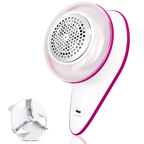 Lint Remover Fabric Fuzz Shaver - Rechargeable Sweater Lint Shaver Roller for Clothes Carpet Reusable Pill Defuzzer