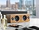 Audioengine B2 Wireless Bluetooth Speaker - Soundbar für TV, Mini-Stereo-System für Telefon, Tablet und Computer (Walnuss-Echtholzfurnier)