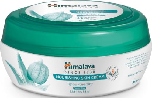 Himalaya Nourishing Skin Cream with Aloe Vera and Winter Cherry (Ashwagandha), Face Cream, 1.69 oz, 50 ml