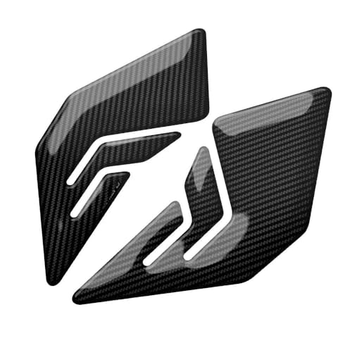 Genouillère autocollante YZF R1 2015-2019 protection réservoir look carbone