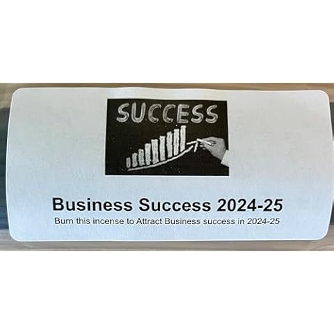 Incense Sticks for Business Success in 2024-25 by The Better Scents- Includes 40 Sticks and ash Catcher Cover