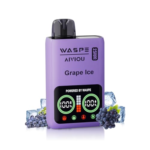 y25000zdq^oR ĝ xCv WASPE vape 25000z ։pC|  { C^oR V[V ^ 650mAh Type-C[d\ jR` ^[ (25000, O[vACX)