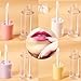 Qeuly 4Pcs Empty Lip Gloss Tubes, 6ml Clear Lip Gloss Tubes with Wand, Plastic Lip Balm Gloss Containers for DIY Makeup Lipgloss Making Kit (D25xH86mm) (colorful)