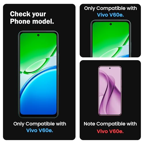 Image of FIRST MART Military Grade Gorilla Tempered Glass For Vivo Y21 (6.51 Inch) With Edge To Edge Full Screen Coverage and Easy Installation Kit | Black, Pack of 2