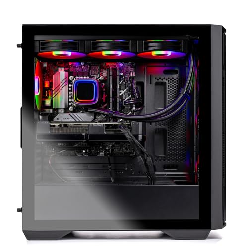 Image of Skytech Gaming Rampage Gaming PC, Intel Ultra 7 265F 5.2GHz, NVIDIA RTX 5060 Ti, 1TB Gen4 NVMe SSD, 32GB DDR5 RAM 6000, 850W Gold ATX 3 PSU, 360 ARGB AIO, Wi-Fi, Win 11, Desktop