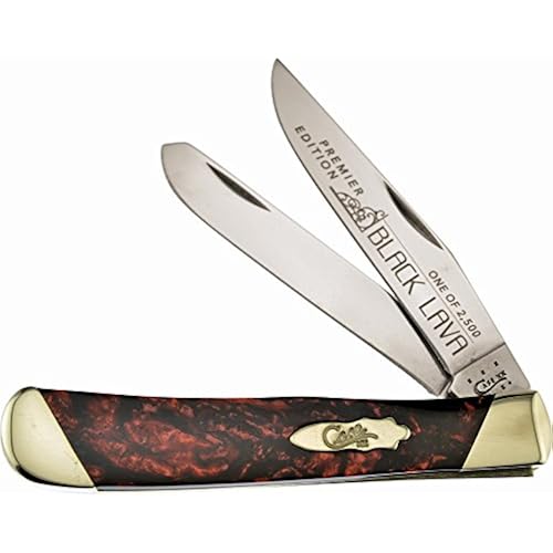 Case Cutlery Trapper Black Lava