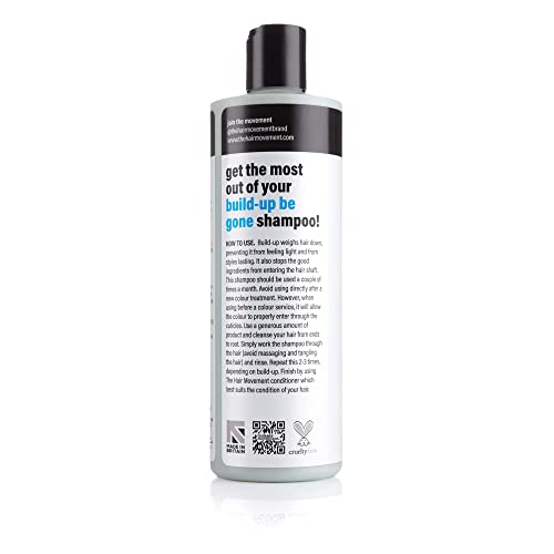 Build-Up Be Gone Shampoo (400ml) - SLS free, silicone free, paraben free, clarifying shampoo from The Hair Movement. - Salon Professional De-tox Shampoo and Hair Clarifier for All Hair Types - Image 5