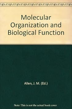 Paperback Molecular Organization and Biological Function Book