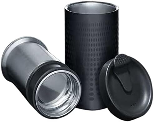 LEGO Thermal Mug with French Press Infuser, 400 ml, Black and Gray
