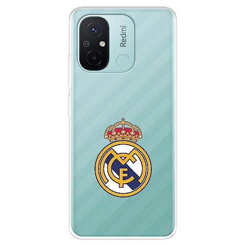 LA CASA DE LAS CARCASAS Custodia per Samsung Galaxy A15 5G del Real Madrid Shield Real Madrid in silicone liquido per proteggere il tuo cellulare. Strato flessibile con licenza ufficiale Real Madrid