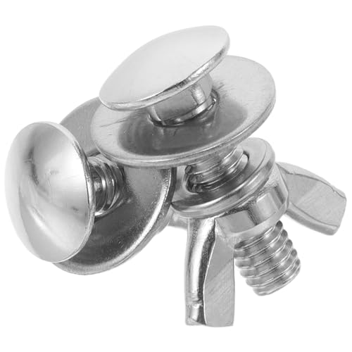 Tornillos de mariposa para buceo de acero inoxidable 316 PRETYZOOM un par