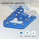 NICECNC Blauer Fußbrems-Pedalhebel-Pad-Verlängerer Compatible with Yamaha Raptor 700 2013-2024, Raptor 700R 2016-2024, Raptor 700R SE 2013-2016 2018-2024