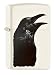 Produktbild Zippo 60002030 PL Black Raven Feuerzeug, Messing, Edelstahloptik, 1 x 3,5 x 5,5 cm