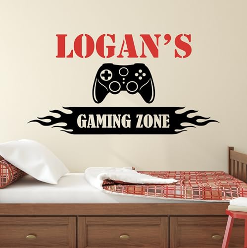 Vinilo decorativo Gaming personalizado control miniatura 2