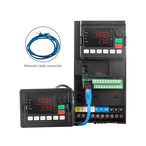 Variador de frecuencia 0.75kW con control vectorial preciso para motor trifásico 380V 2